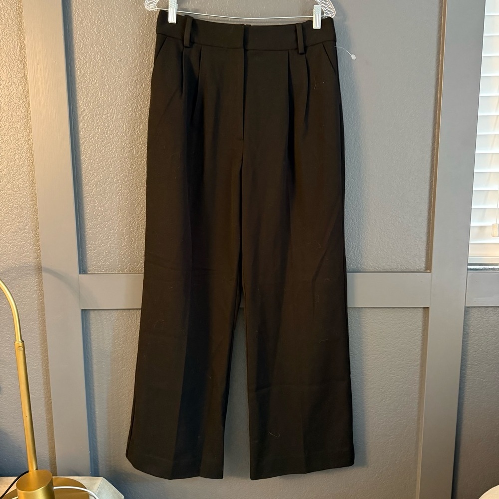 FAVORITE DAUGTHTER • The favorite pant black - size 12 pleated wide leg - Picture 6 of 11